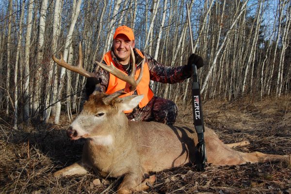 Eric with his first Saskatchewan Whitetail Buck