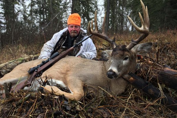 First Deer of the 2015 season at Elusive Saskatchewan Whitetail Outfitters