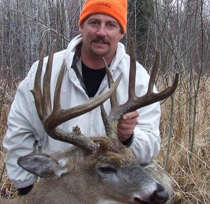 Nice 10 point White Tail Deer Buck at Elusive Saskatchewan Whitetail Outfitter