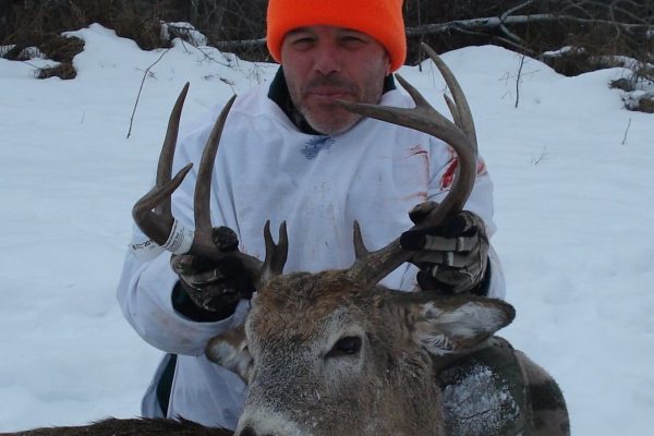 Paul’s White Tail Deer Buck at Elusive Saskatchewan Whitetail Outfitter