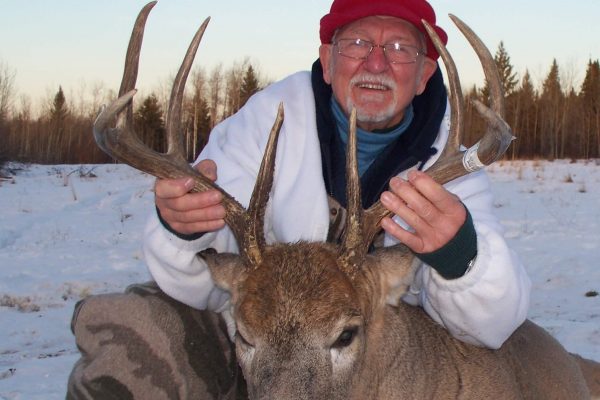 Rodger’s White Tail Deer Buck at Elusive Saskatchewan Whitetail Outfitter